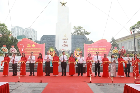 Khánh thành đài tưởng niệm các anh hùng liệt sĩ phường Trần Phú
