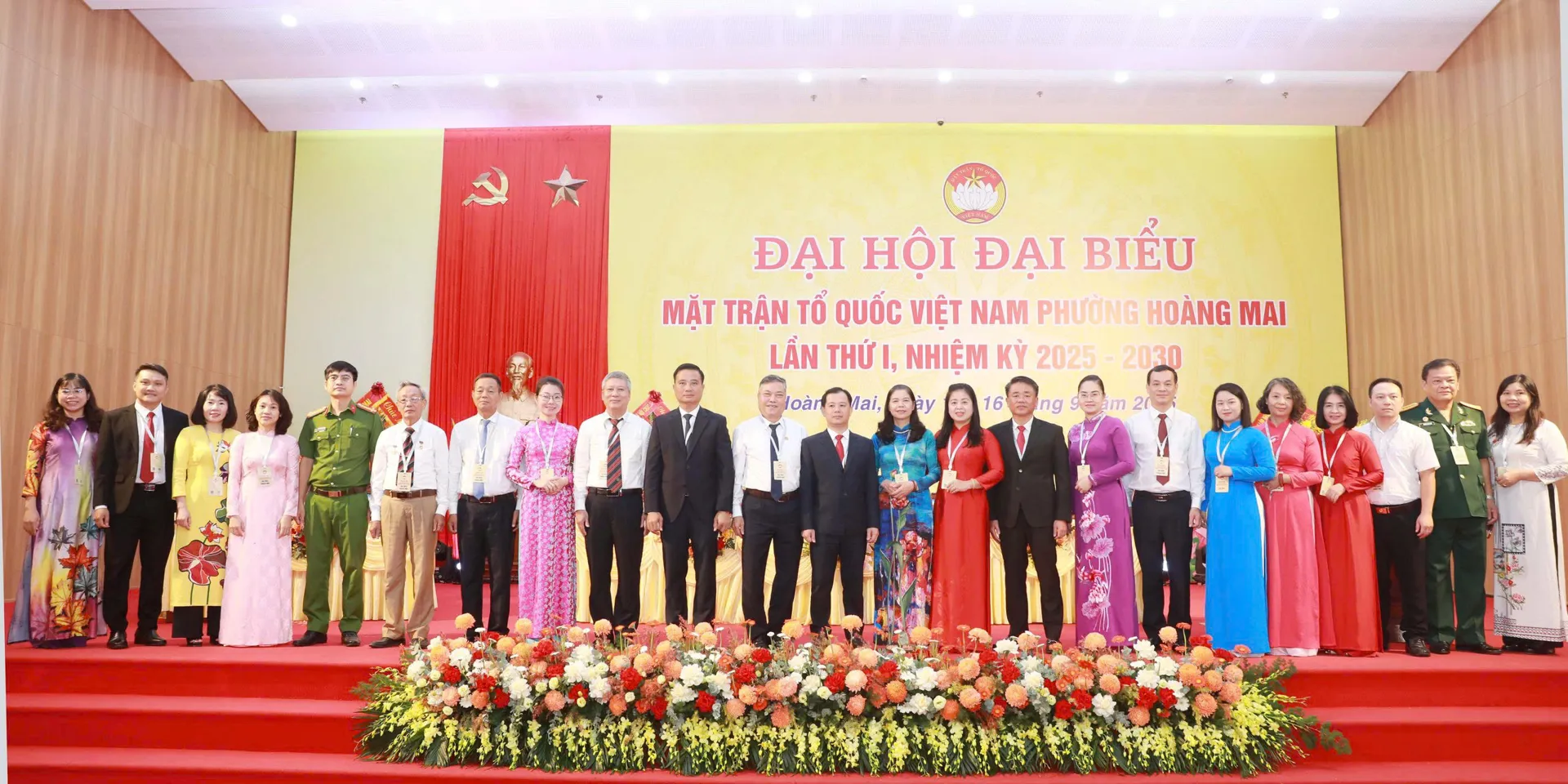 Phát huy sức mạnh đại đoàn kết toàn dân tộc xây dựng phường Hoàng Mai văn minh, hiện đại