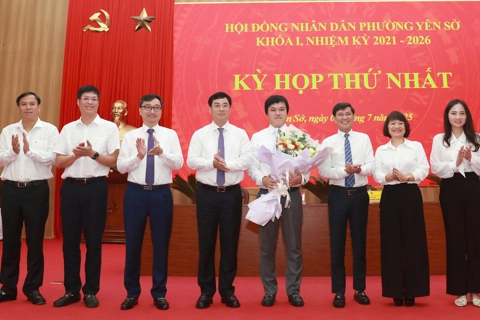 HĐND phường Yên Sở tổ chức kỳ họp đầu, thông qua nhiều quyết sách quan trọng