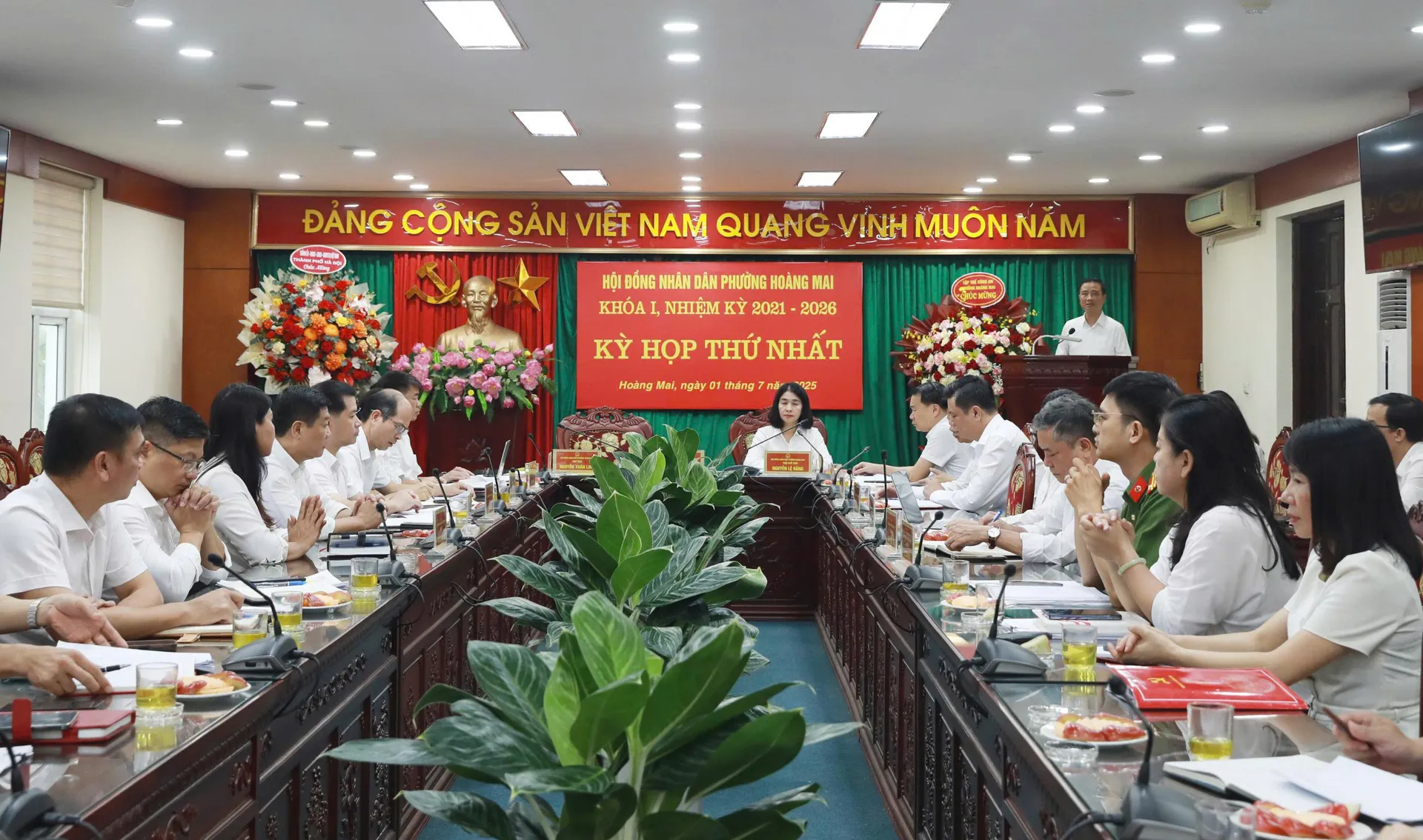 HĐND phường Hoàng Mai bắt tay xây dựng các chỉ tiêu phát triển kinh tế - xã hội