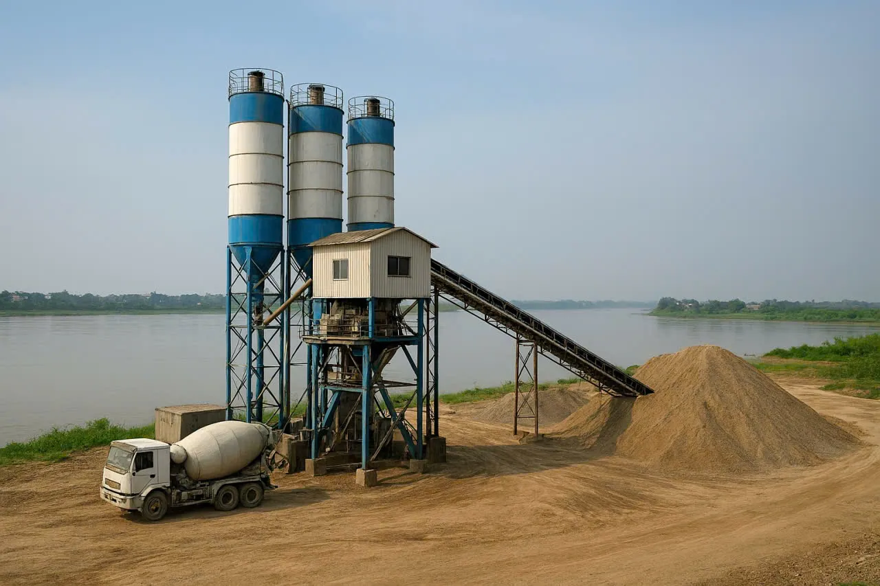 Hà Nội: Nói “không” với 16 trạm trộn bê tông trái phép tại Khuyến Lương
