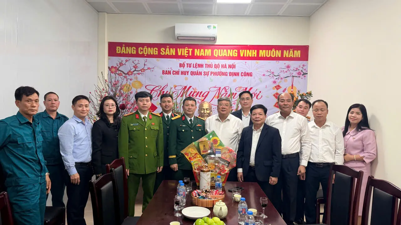 Ban Chỉ đạo 197 phường Định Công: Giữ trọn bình yên cho Xuân mới Bính Ngọ 2026