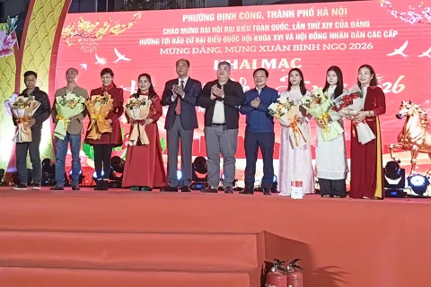 Phường Định Công khai mạc nhiều sự kiện văn hóa-thương mại