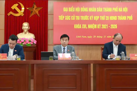 Cử tri phía Nam Hà Nội kiến nghị điều chỉnh Quy hoạch phân khu đô thị sông Hồng, tỷ lệ 1/5.000