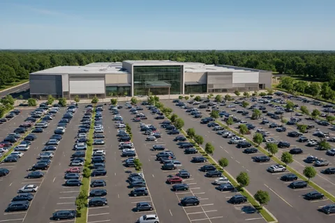 Bãi đỗ xe và trung tâm thương mại hơn 8ha: Cơ hội mới cho Định Công phát triển