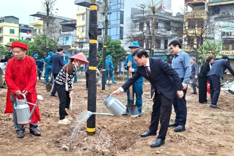 Phường Hoàng Liệt phát động Tết trồng cây Xuân Bính Ngọ