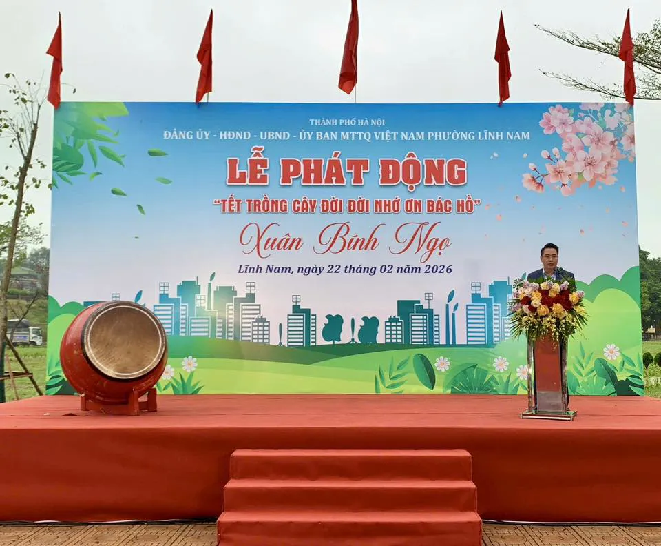 Tết trồng cây – Khởi đầu cho một Lĩnh Nam xanh sạch đẹp