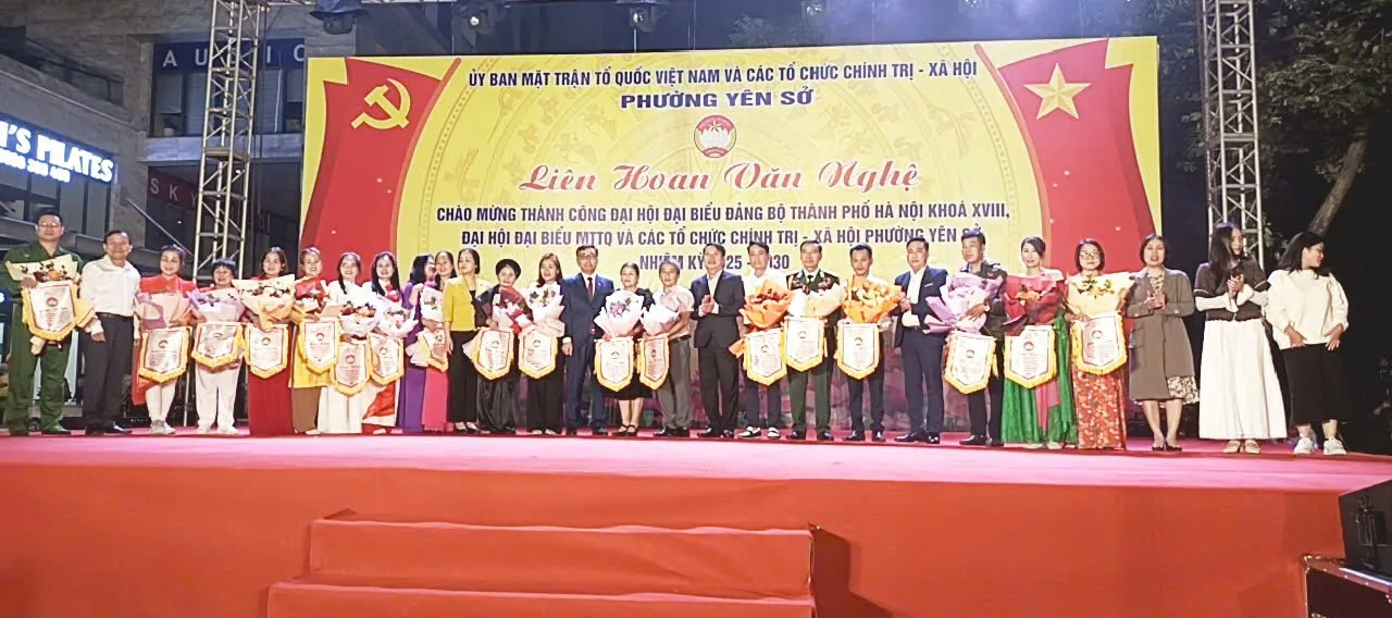 Liên hoan văn nghệ phường Yên Sở: Gắn kết cộng đồng, lan tỏa bản sắc