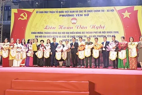 Liên hoan văn nghệ phường Yên Sở: Gắn kết cộng đồng, lan tỏa bản sắc
