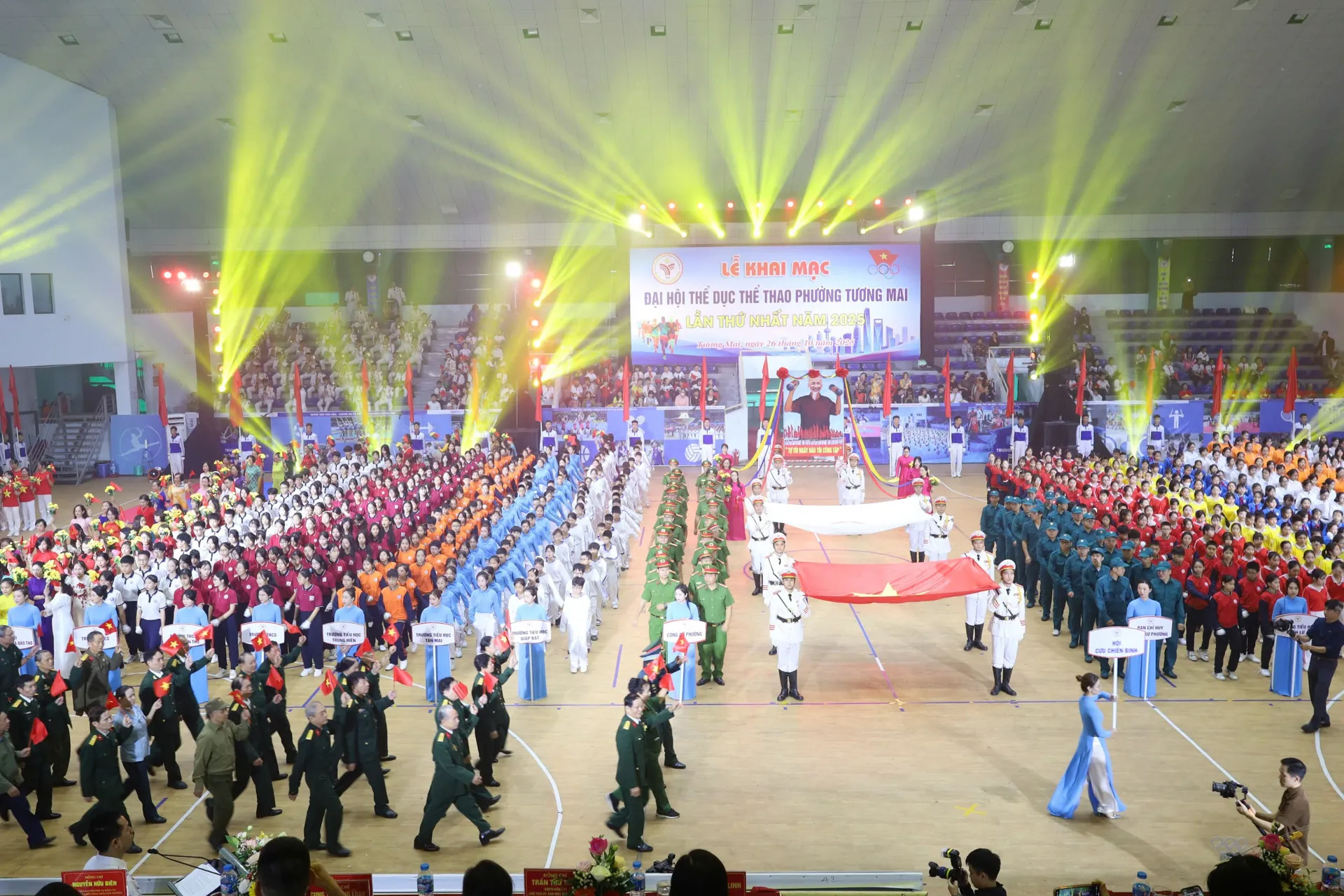 Đại hội Thể dục Thể thao phường Tương Mai lần thứ Nhất: Lan tỏa tinh thần rèn luyện toàn dân