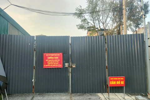 Quận Hoàng Mai: bất cập trong quản lý bãi đỗ xe tại địa phương
