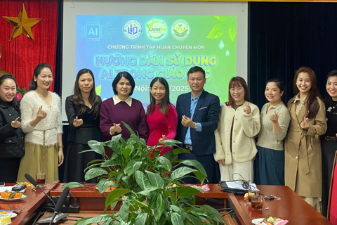 Phường Hoàng Liệt: đưa AI vào nhà trường để nâng cao chất lượng dạy và học