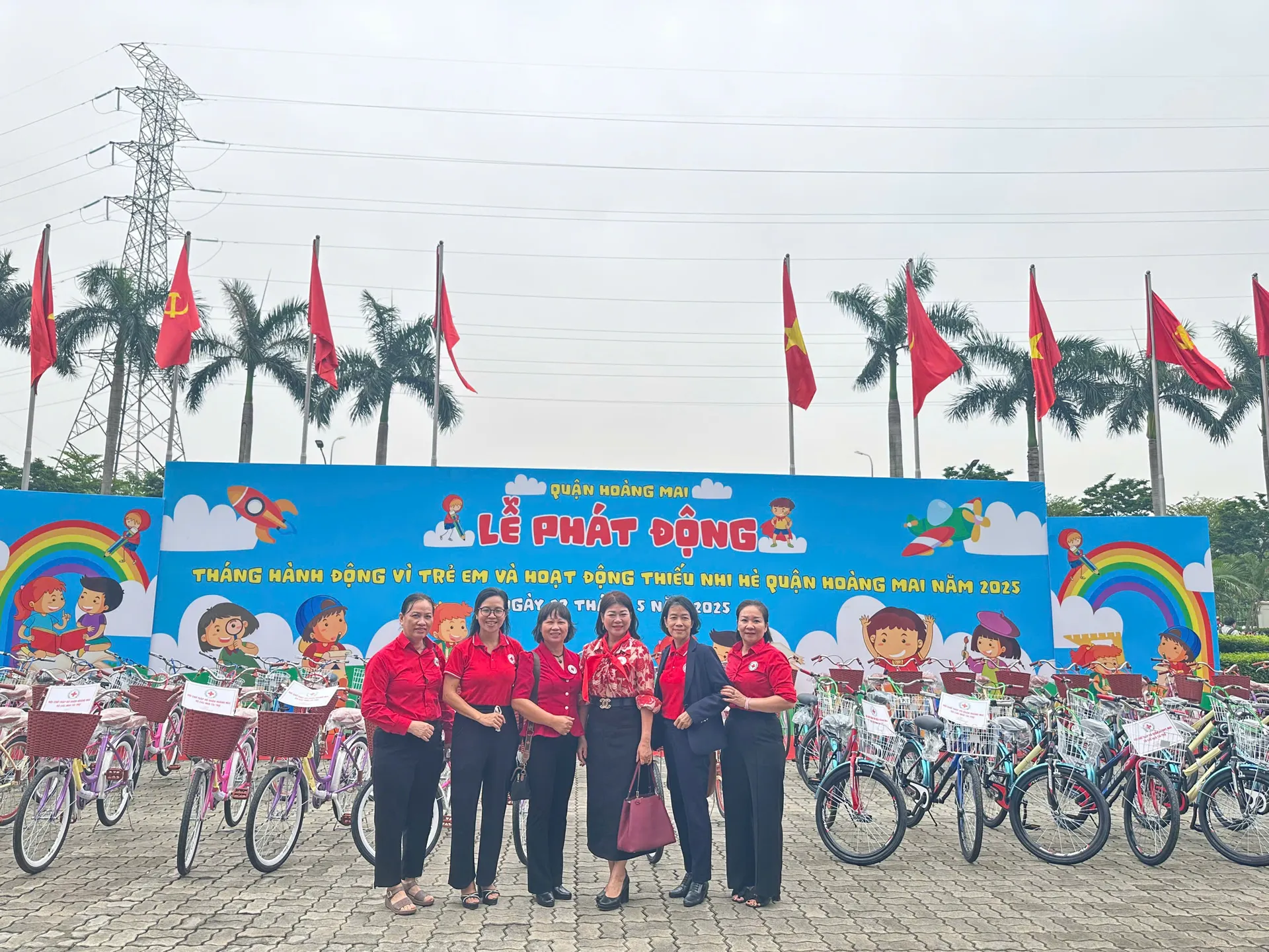 Quận Hoàng Mai Lễ phát động Tháng hành động vì trẻ em