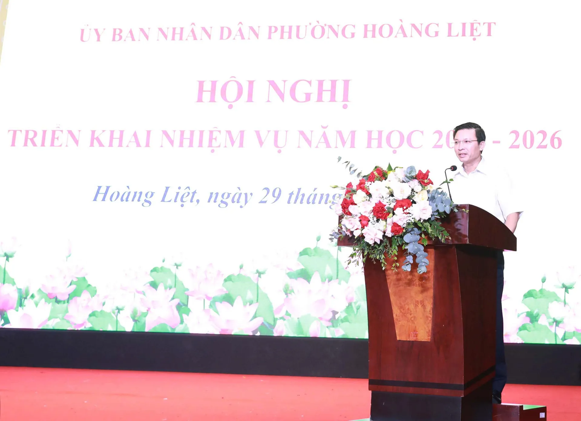 Phường Hoàng Liệt triển khai 5 nhiệm vụ năm học mới