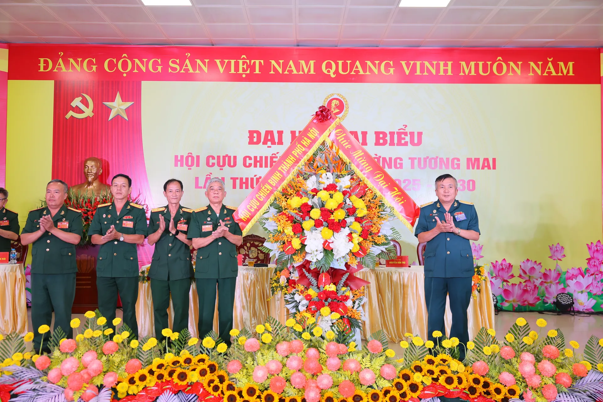 Cựu chiến binh phường Tương Mai quyết tâm xây dựng tổ chức Hội vững mạnh toàn diện