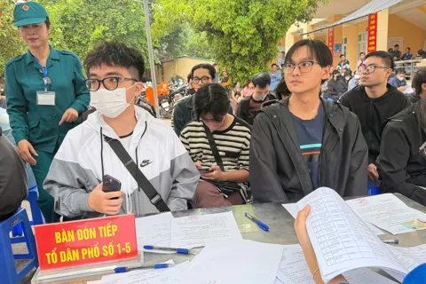 Phường Định Công triển khai công tác tuyển chọn, gọi công dân nhập ngũ năm 2026