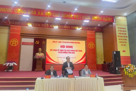 Phường Vĩnh Hưng đề xuất chính sách đặc thù gỡ vướng cho dự án đường Lĩnh Nam