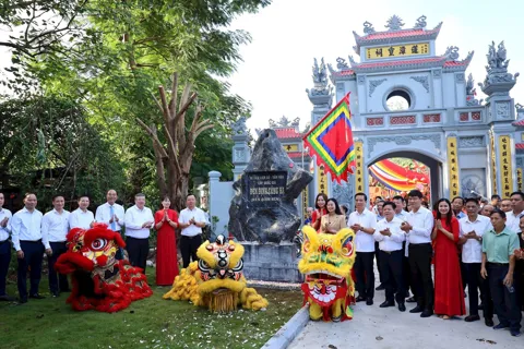 Phường Định Công: Khánh thành Dự án tu bổ, tôn tạo di tích đền Định Công Hạ