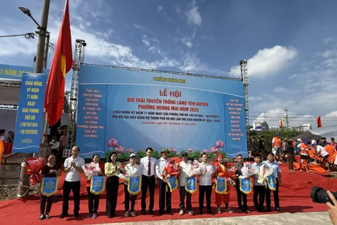 Lễ hội bơi trải làng Yên Duyên năm 2025: chung tay khơi dậy hồn dân tộc
