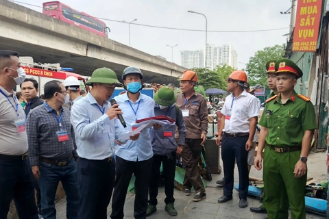 Quận Hoàng Mai cưỡng chế thu hồi đất thực hiện Dự án Khu đô thị mới Đại Kim
