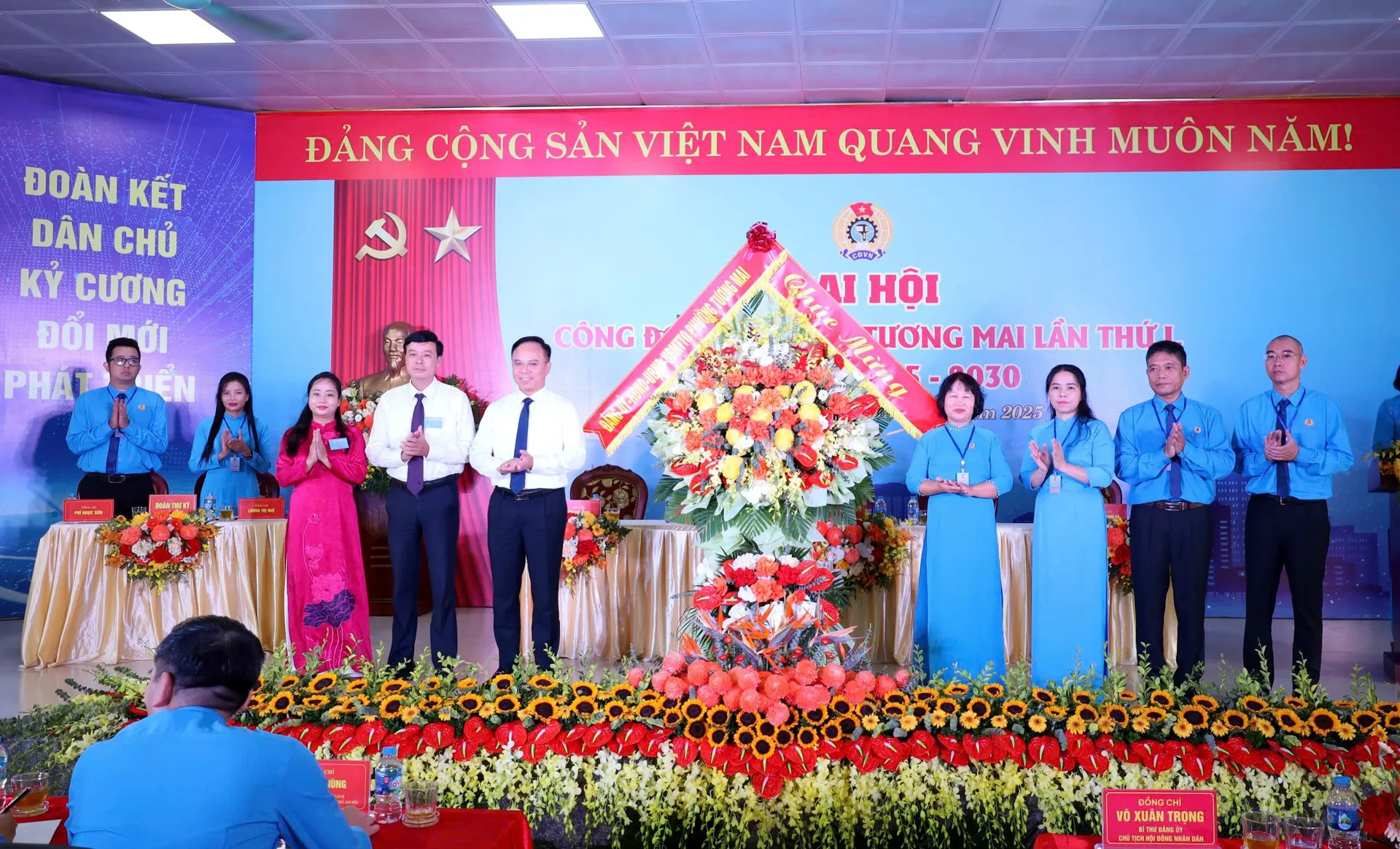 Đại hội Công đoàn phường Tương Mai lần thứ I: nâng cao hiệu quả chăm lo đời sống người lao động