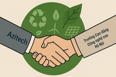 Azitech & HHT bắt tay đào tạo lực lượng lao động xanh cho Thủ đô