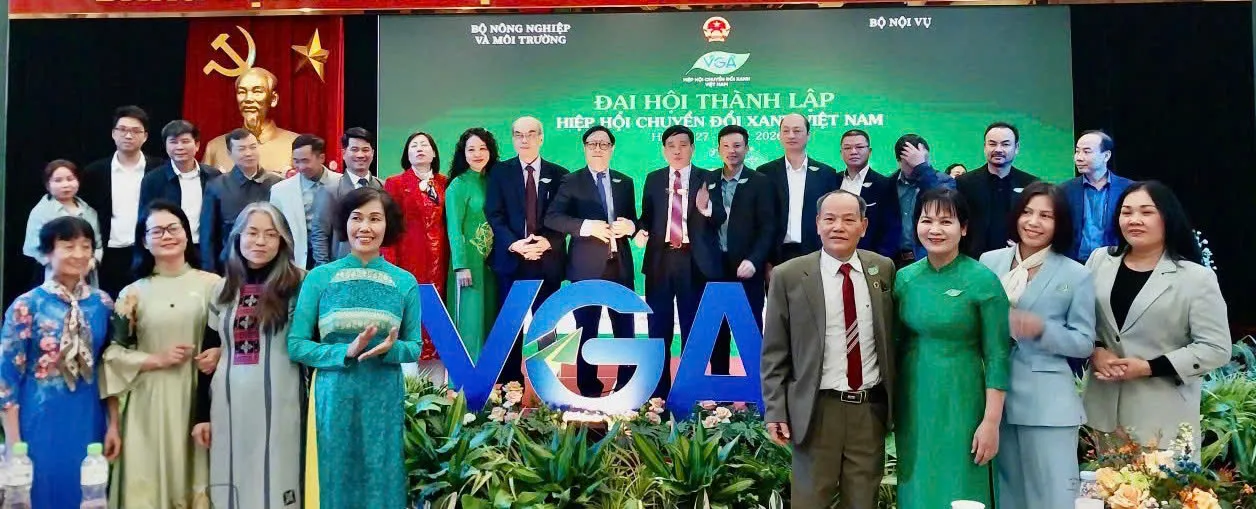Đại hội Hiệp hội Chuyển đổi xanh Việt Nam lần thứ Nhất, nhiệm kỳ (2026 - 2030)